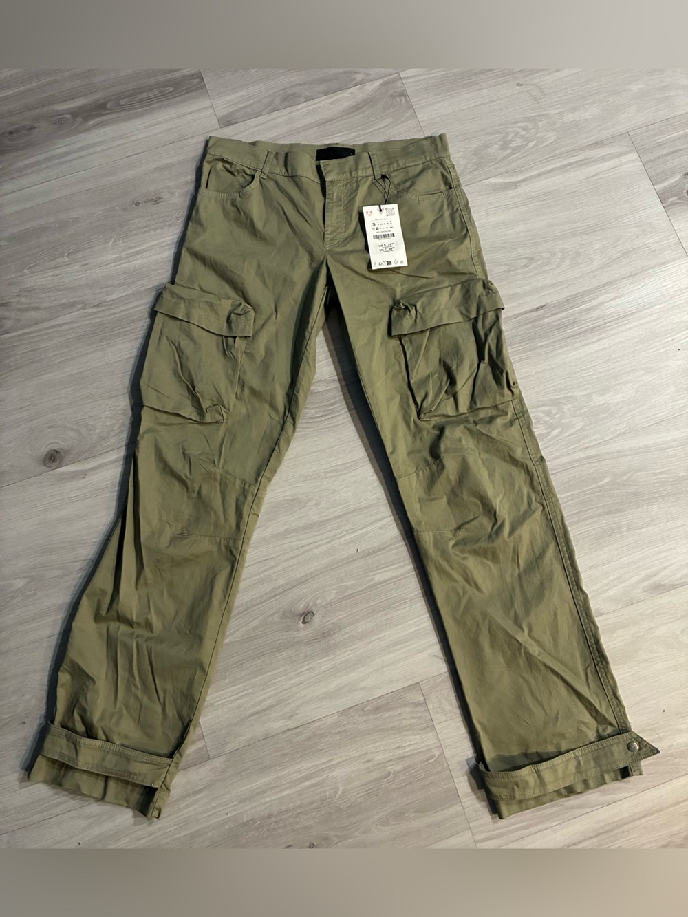 Women’s Zara Cargo Pants - Olive Green
